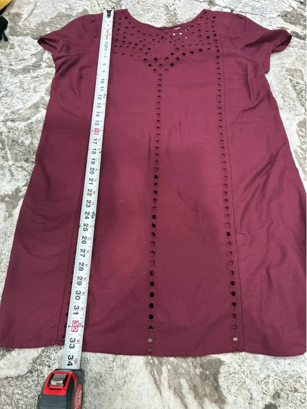 Petite large women’s dress